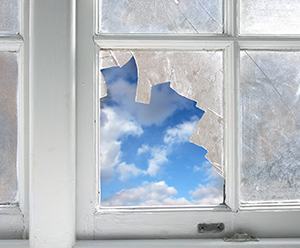 窓ガラスのトラブル